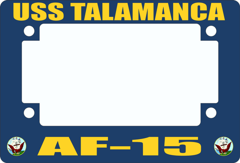 USS Talamanca AF-15 Motorcycle Frame