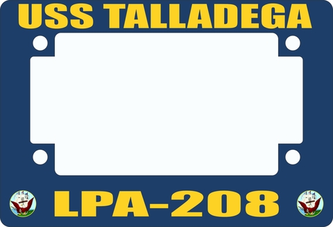 USS Talladega LPA-208 Motorcycle Frame