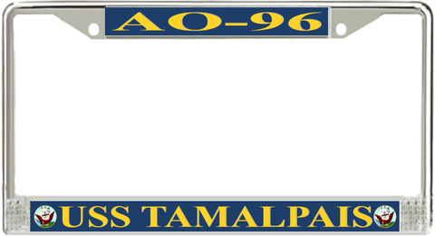 USS Tamalpais AO-96 License Plate Frame