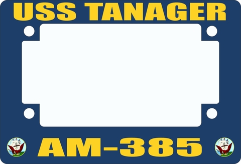 USS Tanager AM-385 Motorcycle Frame