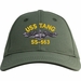 USS Tang SS-563 with Dolphins Custom Embroidered Cap