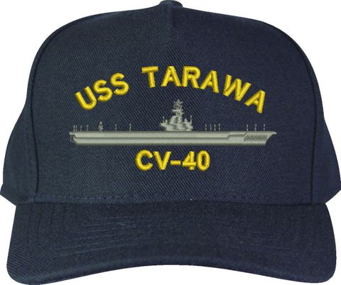 USS Tarawa CV-40 U.S. Made Cap