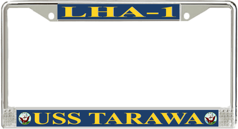 USS Tarawa LHA-1 License Plate Frame