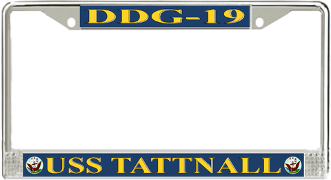 USS Tattnall DDG-19 License Plate Frame