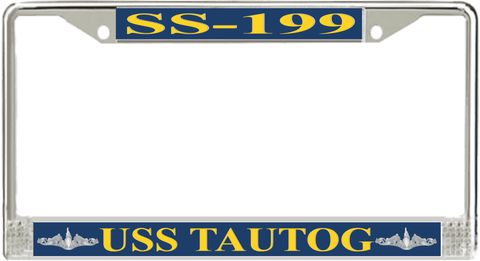 USS Tautog SS-199 License Plate Frame