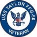 USS Taylor FFG-50 Veteran Decal Sticker