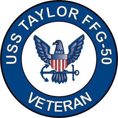 USS Taylor FFG-50 Veteran Decal Sticker