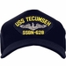 USS Tecumseh SSBN-628 (Silver Dolphins) Emblematic Cap
