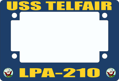 USS Telfair LPA-210 Motorcycle Frame