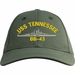 USS Tennessee BB-43 Ship Custom Embroidered Cap