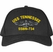 USS Tennessee SSBN-734 Submarine Custom Embroidered Cap