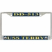 USS Terry DD-513 License Plate Frame