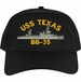 USS Texas BB-35 Embroidered Cap