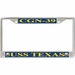 USS Texas CGN-39 License Plate Frame