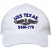 USS Texas SSN-775 with Dolphins Unstructured Dad Cap