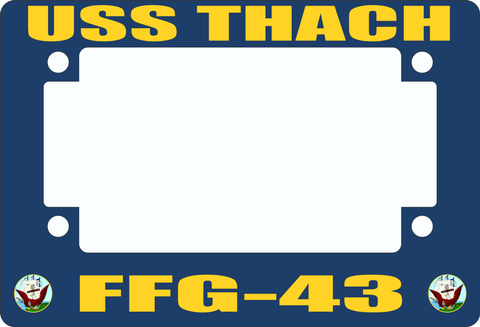 USS Thach FFG-43 Motorcycle Frame