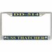 USS Thatcher DD-514 License Plate Frame