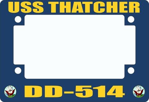 USS Thatcher DD-514 Motorcycle Frame