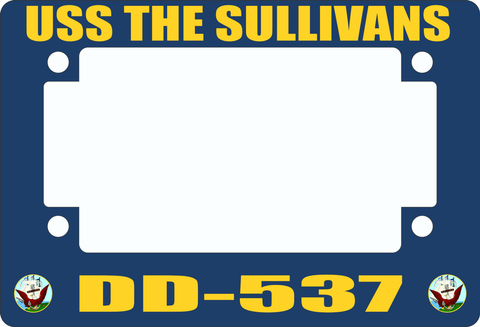 USS The Sullivans DD-537 Motorcycle Frame
