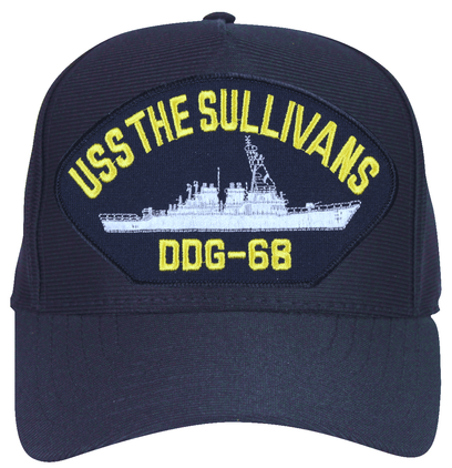 USS The Sullivans DDG-68 Ship Cap