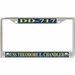 USS Theodore E. Chandler DD-717 License Plate Frame