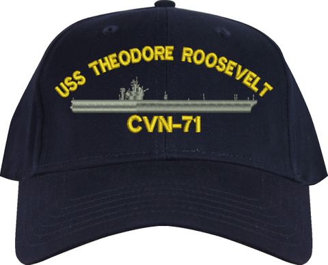 USS Theodore Roosevelt CVN-71 Imported Cap