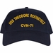 USS Theodore Roosevelt CVN-71 Text-Only Embroidered Cap