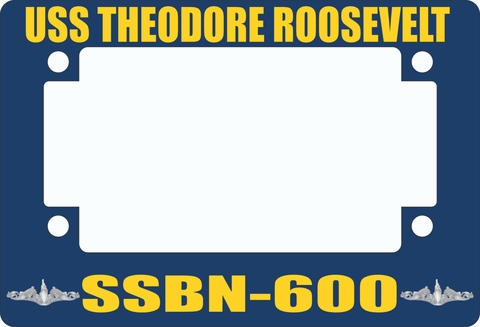 USS Theodore Roosevelt SSBN-600 Motorcycle Frame