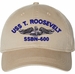 USS Theodore Roosevelt SSBN-600 with Dolphins Unstructured Dad Cap