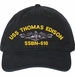USS Thomas A Edison SSBN-610 with Dolphins Unstructured Dad Cap