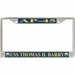 USS Thomas H. Barry AP-45 License Plate Frame