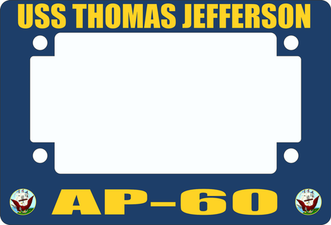 USS Thomas Jefferson AP-60 Motorcycle Frame