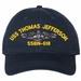 USS Thomas Jefferson SSBN-618 with Dolphins Unstructured Dad Cap