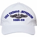 USS Thomas Jefferson SSBN-618 with Dolphins Unstructured Dad Cap