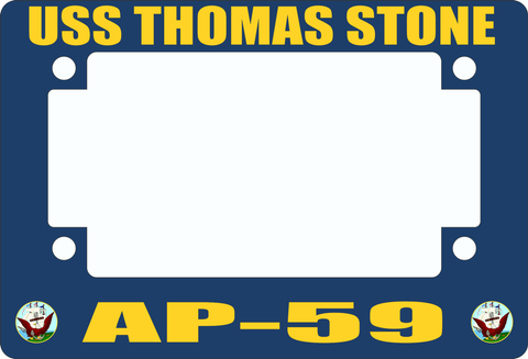 USS Thomas Stone AP-59 Motorcycle Frame