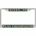 USS Thompson DMS-38 License Plate Frame