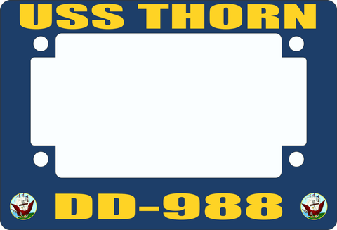 USS Thorn DD-988 Motorcycle Frame
