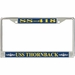 USS Thornback SS-418 License Plate Frame