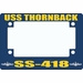 USS Thornback SS-418 Motorcycle Frame