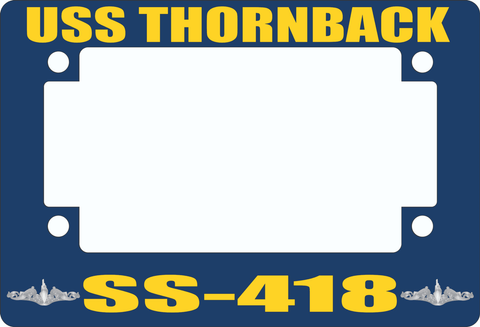 USS Thornback SS-418 Motorcycle Frame