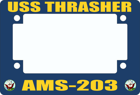 USS Thrasher AMS-203 Motorcycle Frame