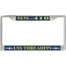 USS Threadfin SS-410 License Plate Frame