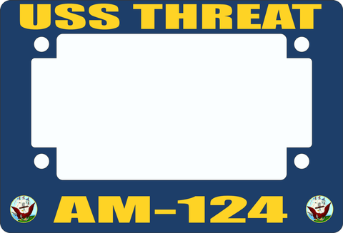 USS Threat AM-124 Motorcycle Frame