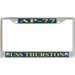 USS Thurston AP-77 License Plate Frame