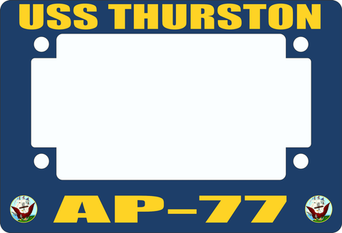 USS Thurston AP-77 Motorcycle Frame