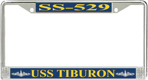 USS Tiburon SS-529 License Plate Frame