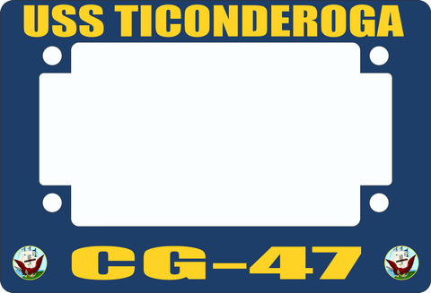 USS Ticonderoga CG-47 Motorcycle Frame