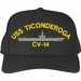 USS Ticonderoga CV-14 Custom Embroidered Cap