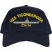 USS Ticonderoga CV-14 Custom Embroidered Cap