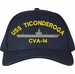 USS Ticonderoga CVA-14 U.S. Made Cap